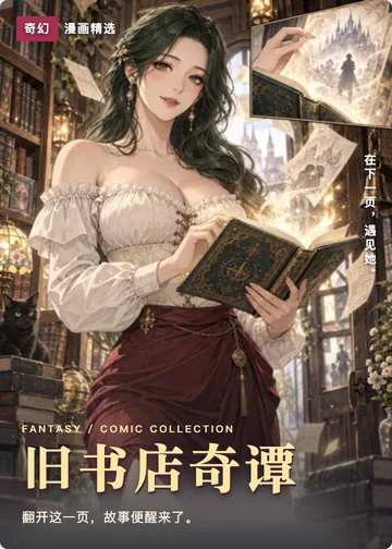 旧书店奇谭漫画封面