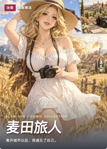 麦田旅人漫画封面