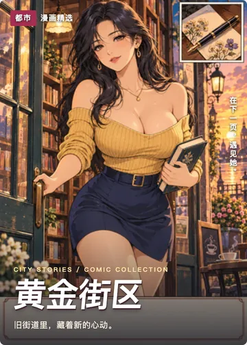 黄金街区漫画封面