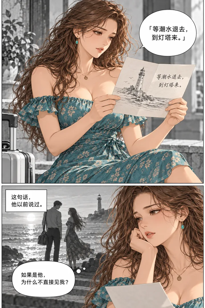 潮汐以南第01话：迟来的信，第2页