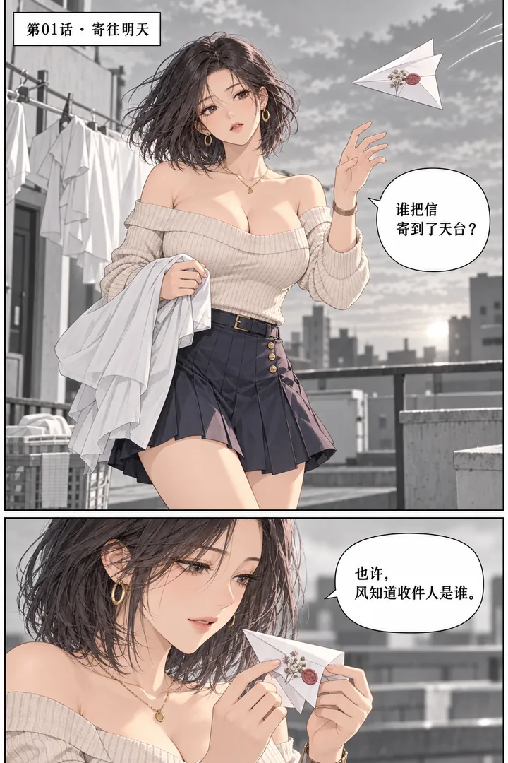 云端来信第01话：寄往明天，第1页