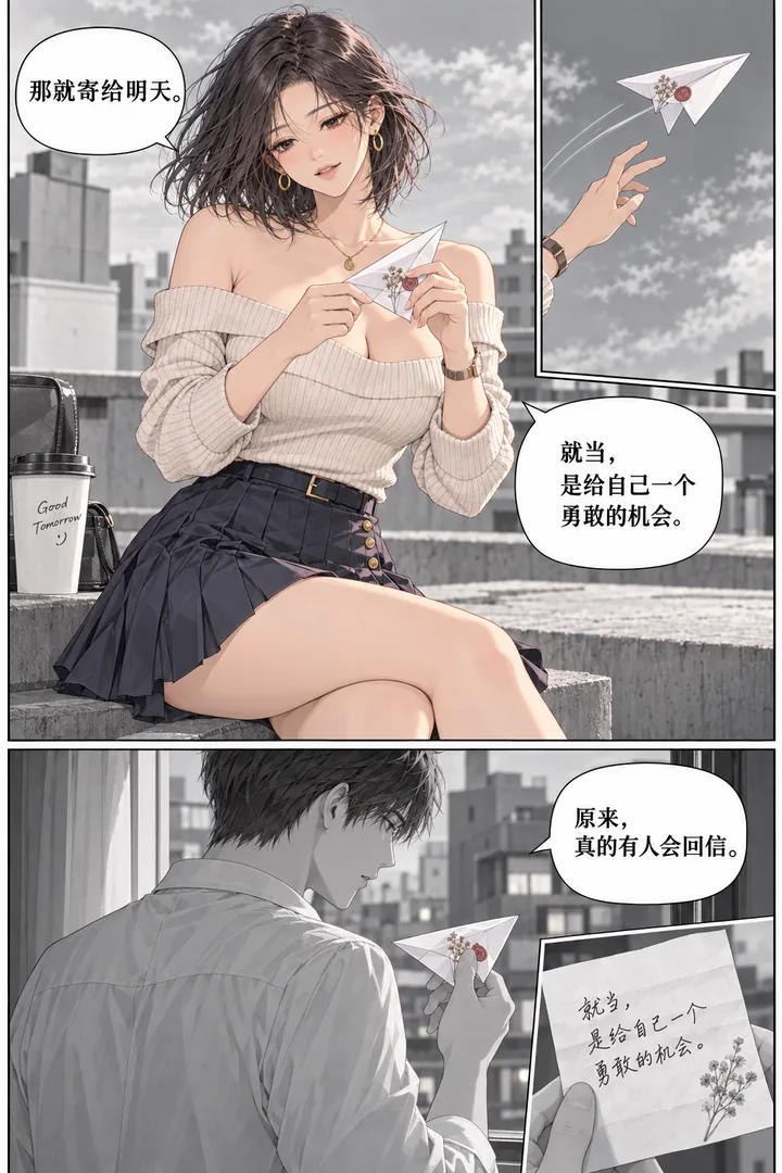 云端来信第01话：寄往明天，第3页