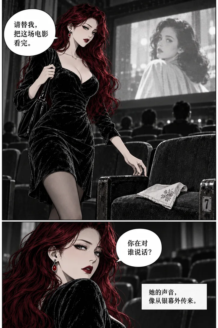 深夜放映室第01话：最后一场放映，第3页