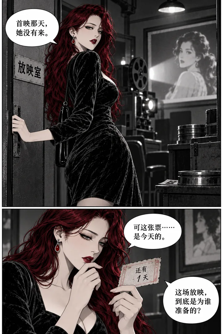 深夜放映室第01话：最后一场放映，第4页