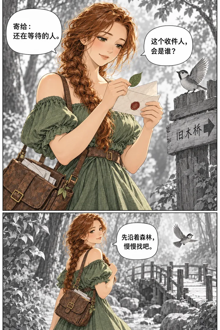 森林邮局第01话：没有地址的信，第2页