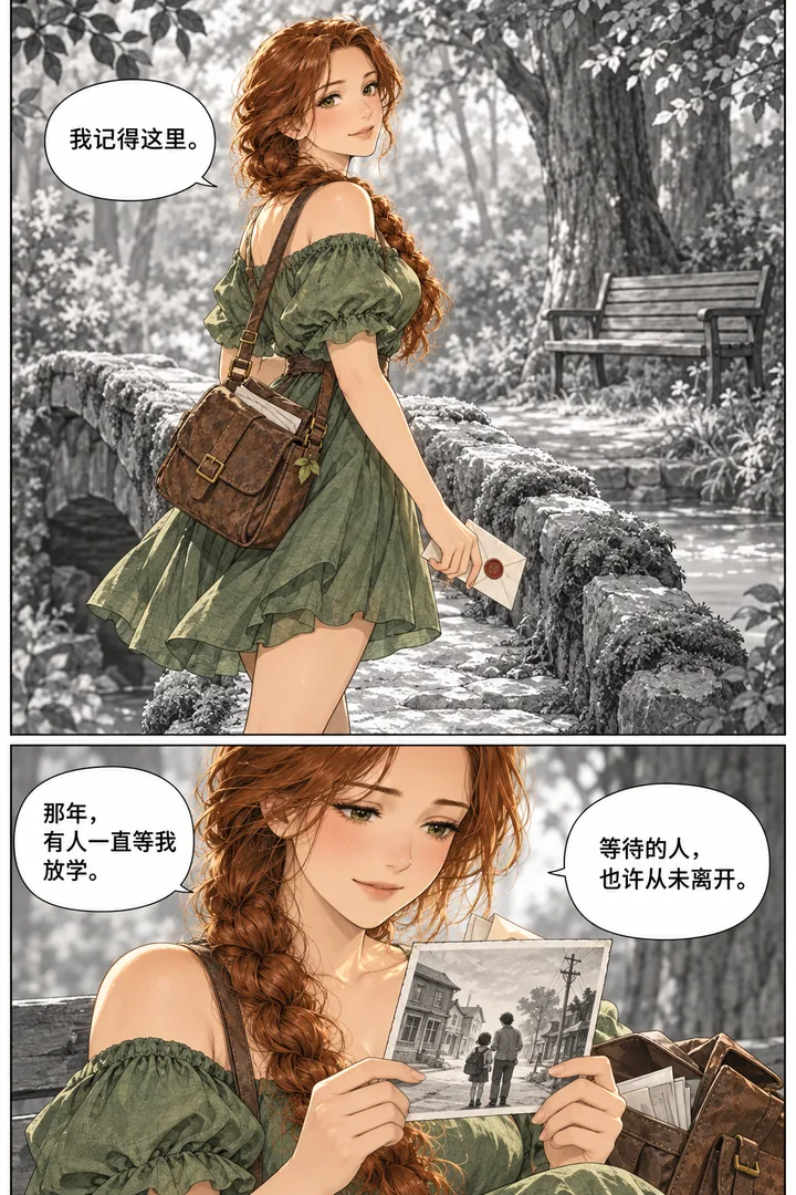 森林邮局第01话：没有地址的信，第3页