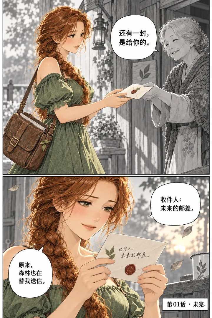 森林邮局第01话：没有地址的信，第5页