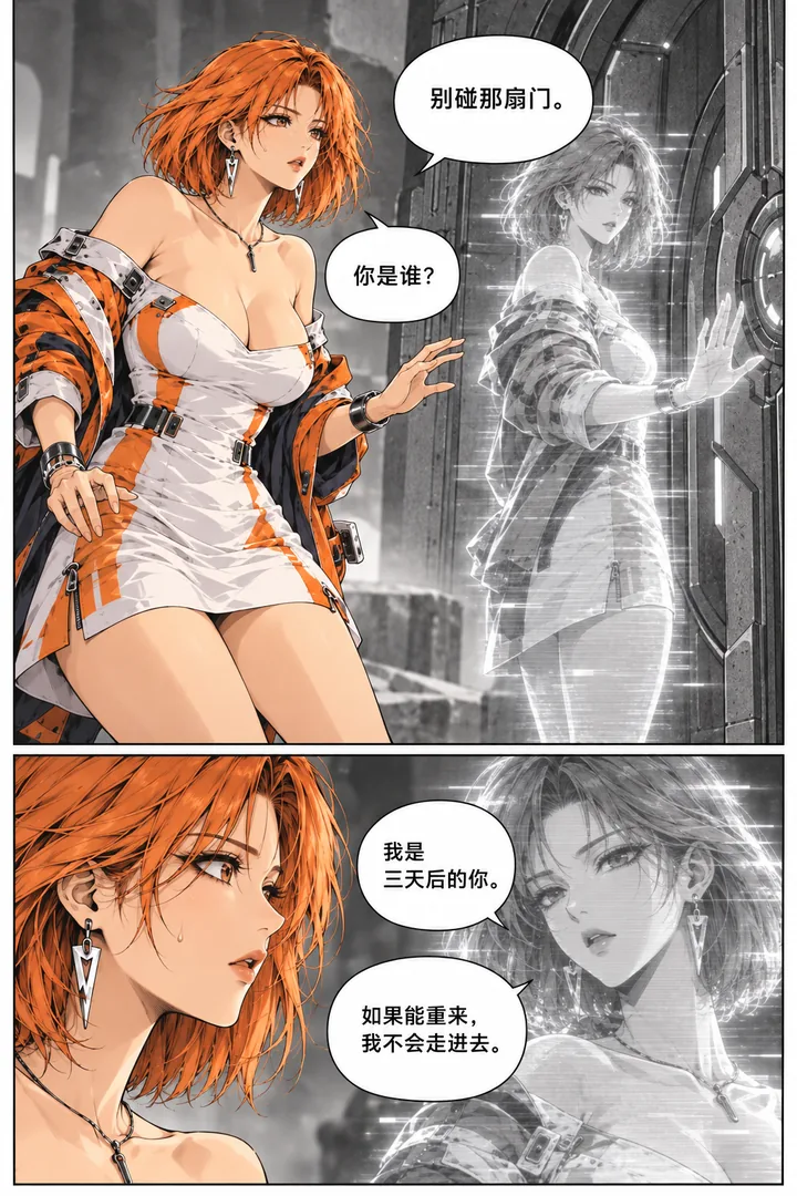 橘色星球第01话：来自未来的信号，第3页