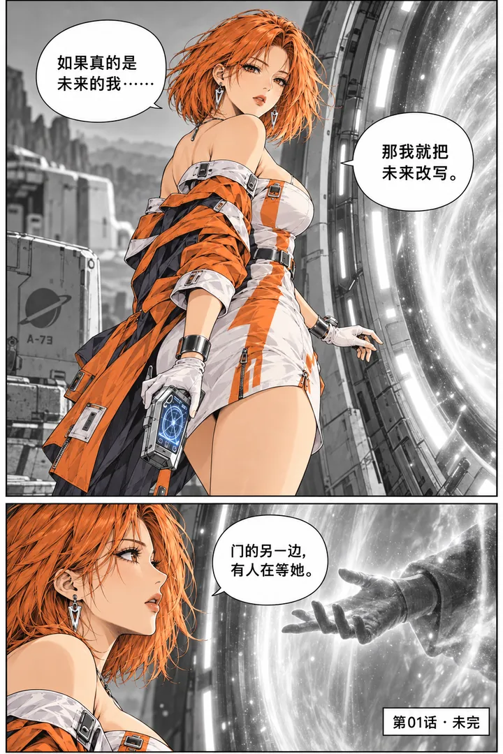 橘色星球第01话：来自未来的信号，第5页