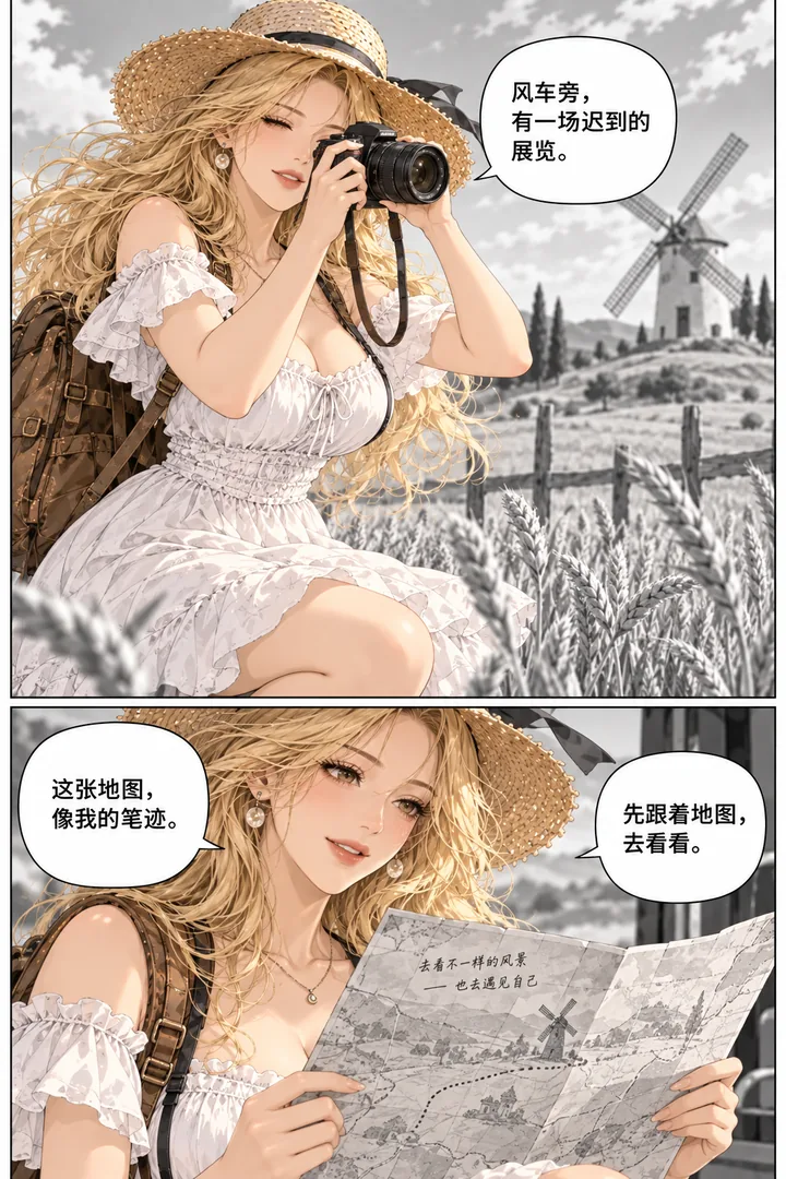 麦田旅人第01话：风带来的地图，第2页