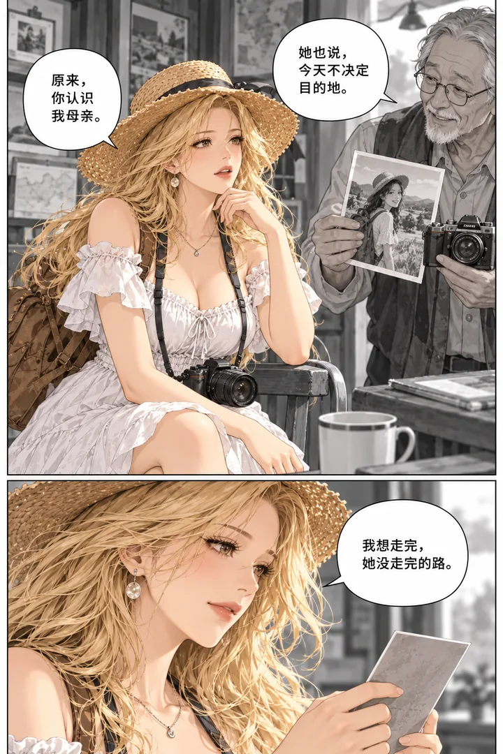 麦田旅人第01话：风带来的地图，第4页