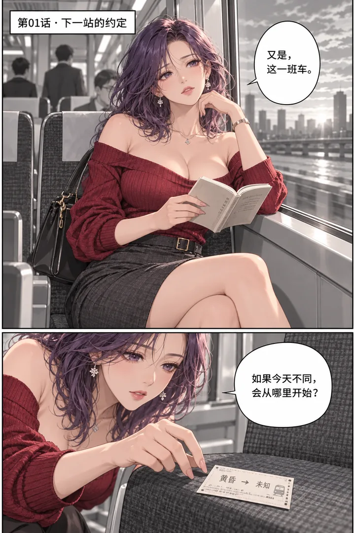 黄昏列车第01话：下一站的约定，第1页