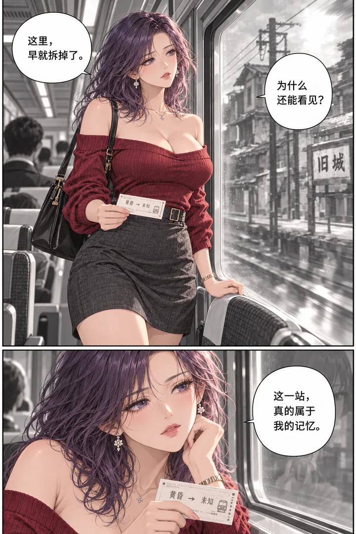黄昏列车第01话：下一站的约定，第3页