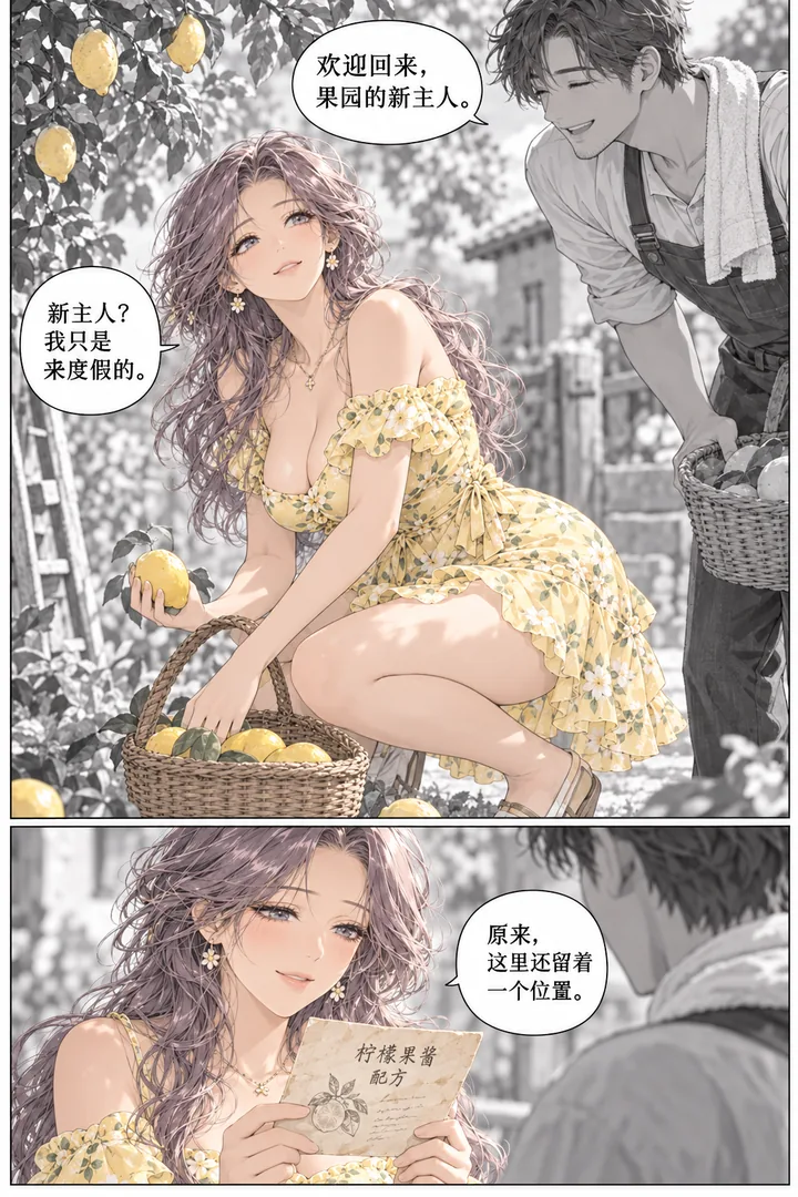 柠檬假日第01话：微酸的夏天，第2页