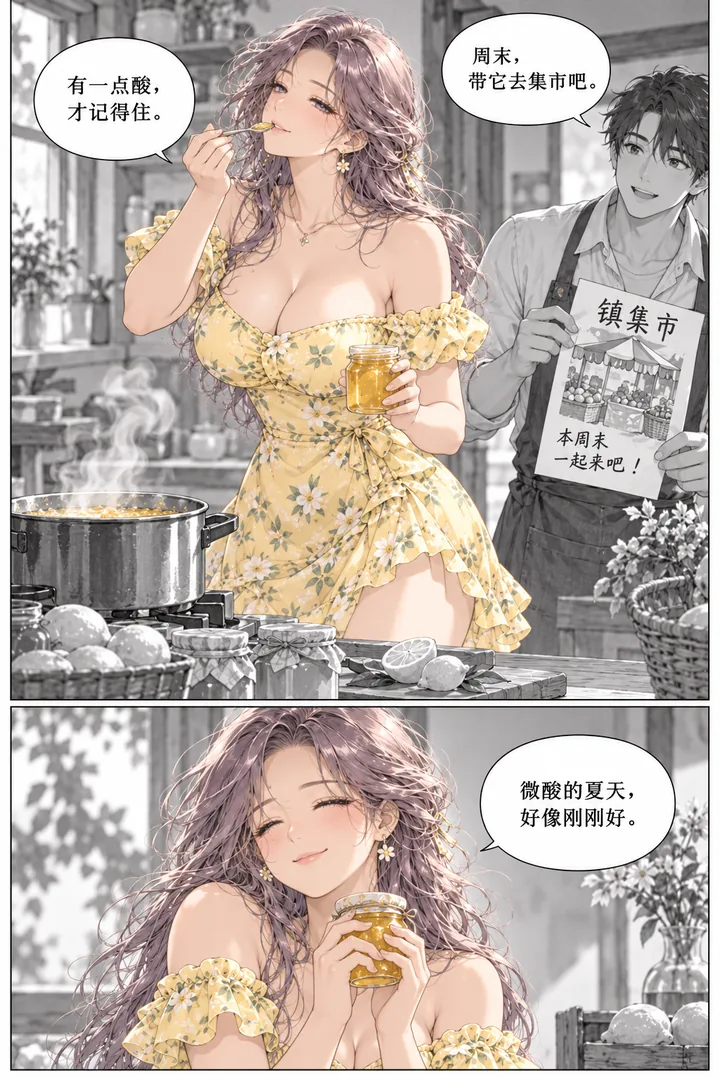 柠檬假日第01话：微酸的夏天，第4页