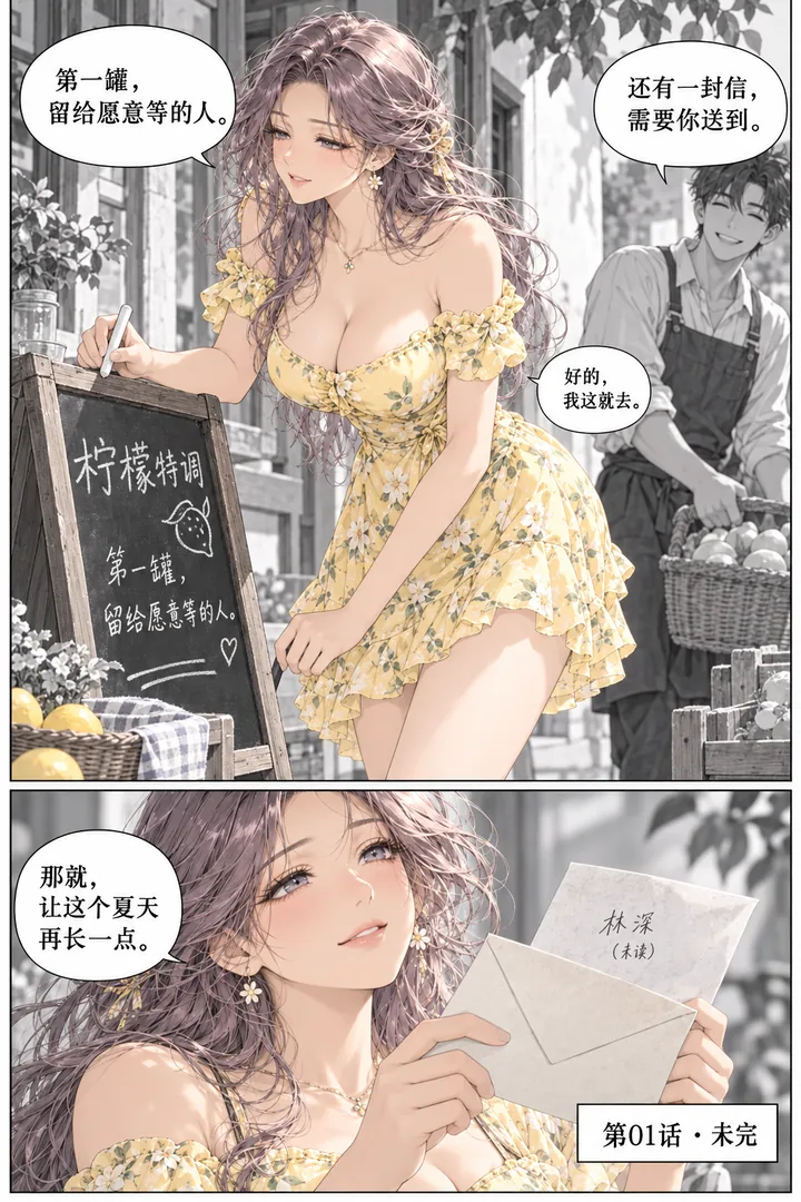 柠檬假日第01话：微酸的夏天，第5页