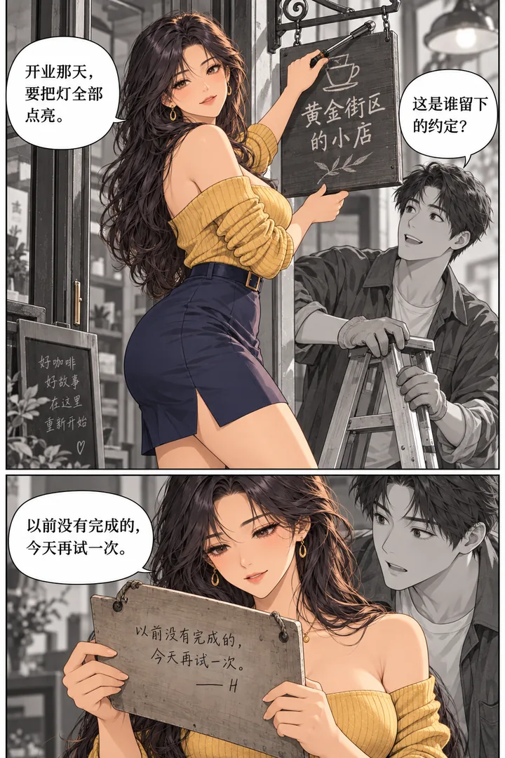 黄金街区第01话：重新开门，第3页